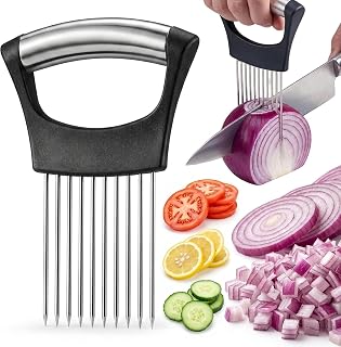 Onion Slicer, 2026 Onion Holder for Slicin g, Onion Holder Chopper for Slicing, Chopper Slicer Assistant Tool, Cutter for Slicing of Meat, Potato, Tomato Kitchen Gadgets (1PCS)