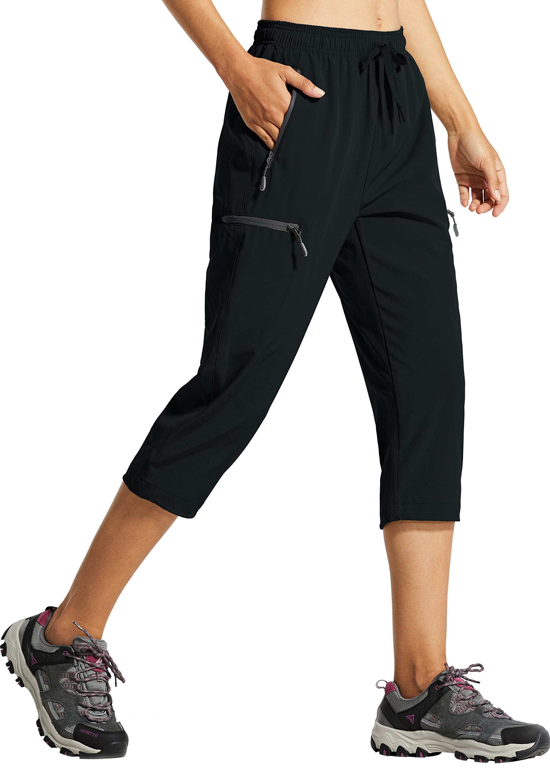 Libin Women's Capri Pants Cropped Cargo Hiking Capris Pants