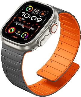 Magnetic Sport Band for Apple Watch Bands for Men Ultra 4 3 2 1