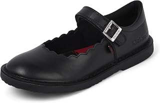 Kickers Adlar Mary Jane Scallop Leather, Girls Shoes