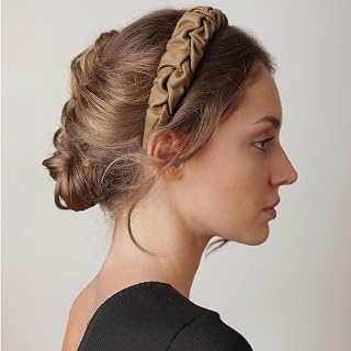 Women Pleated Headband Handmade Headband Fashion Comfortable Elegant Hair Accessories for Girls