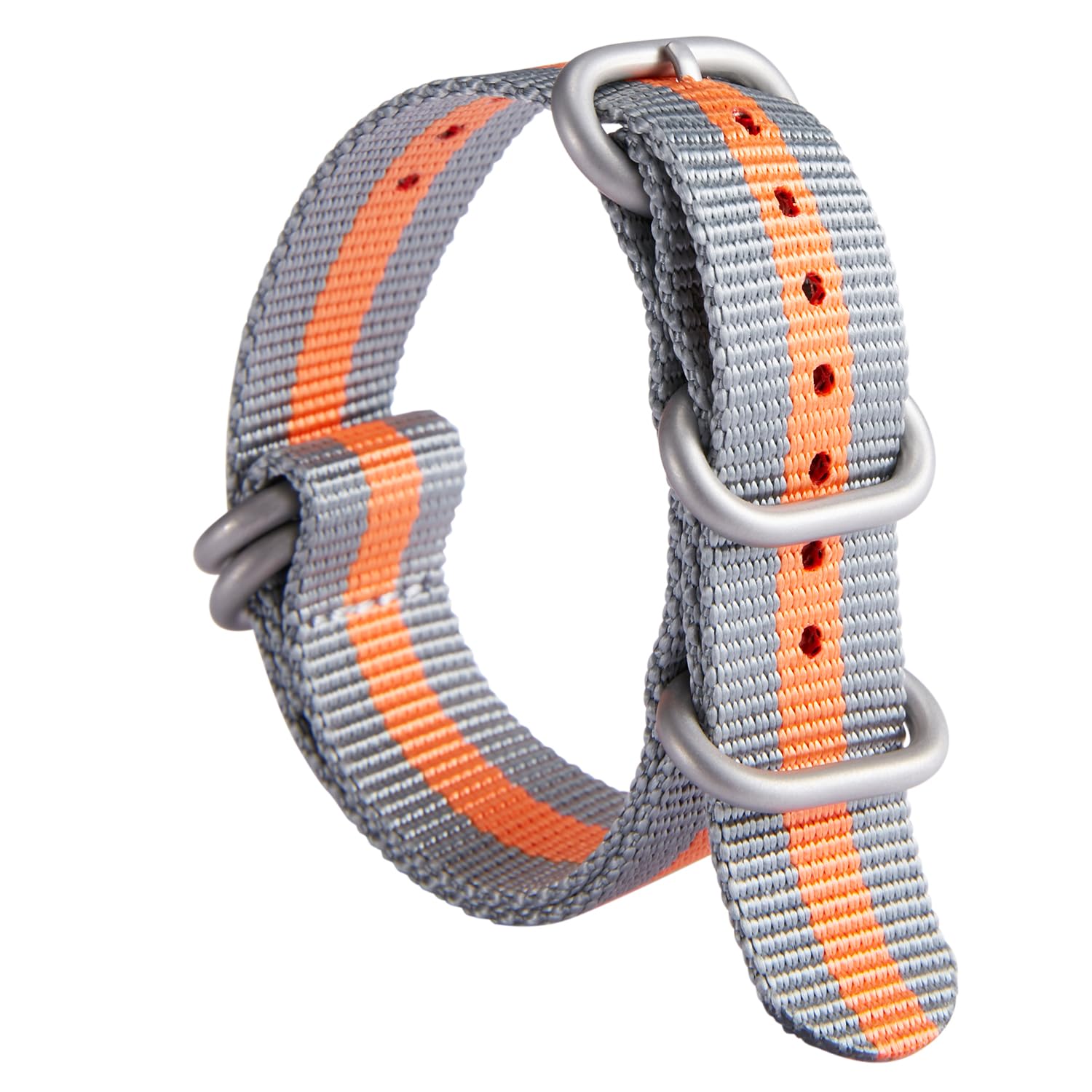 BINLUN Nylon Watch Strap 18/19/20/21/22/23/24mm Premium Ballistic Multicolor Wat