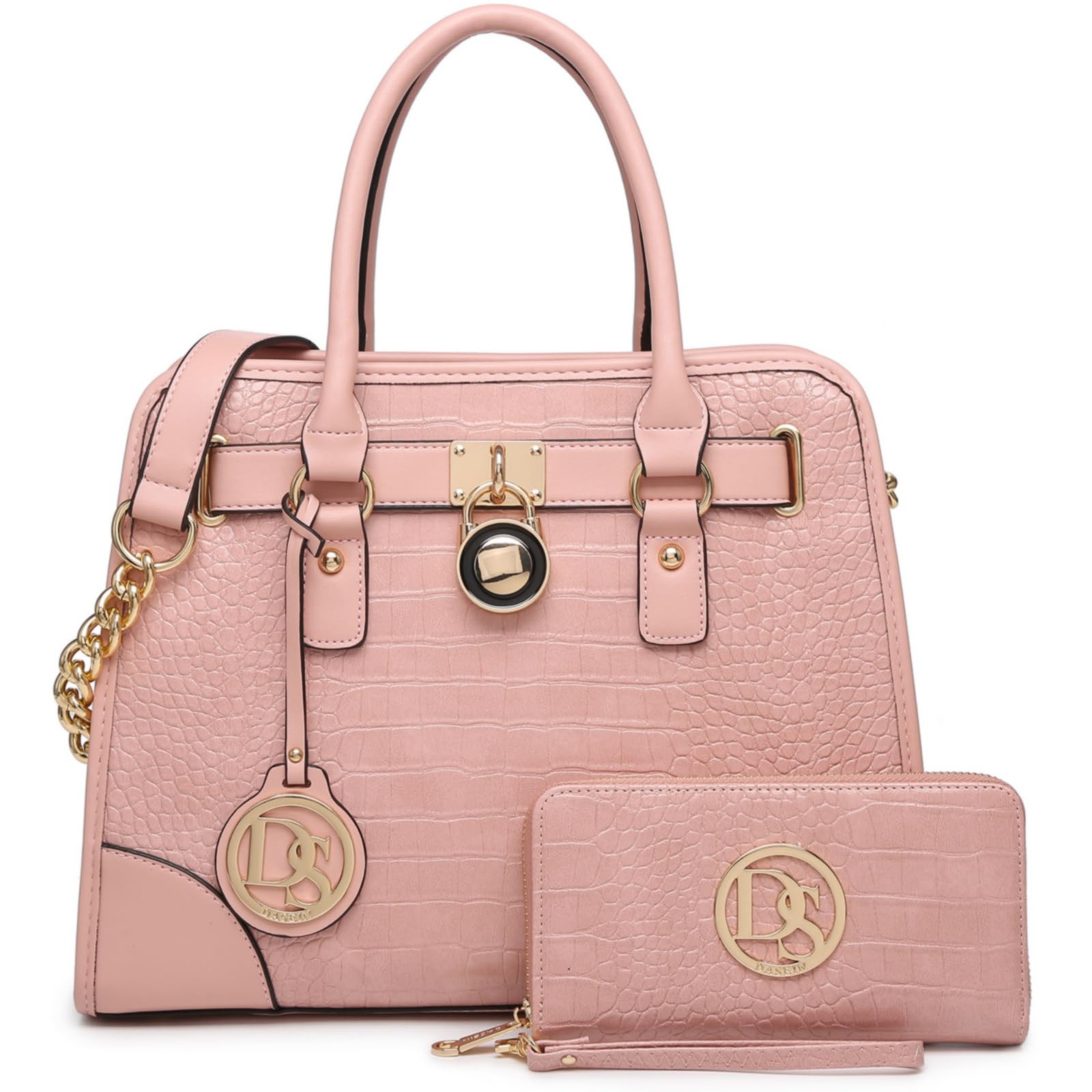 Dasein Women Handbags Top Handle Satchel Purse Shoulder Bag Hobo Bag Work Bag Se