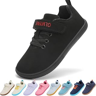 SAGUARO Barefoot Shoes Kids Minimalist Shoes with Zero Drop Sole and Wide Toe Box, 25-36 EU