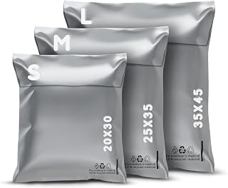 RAGO® Vinted Shipping Bags I Set of 30 – S-10 Pieces I M-10 Pieces I L-10 Pieces Shipping Bags Plastic Bags Shipping Packages Vinted Shipping Packaging