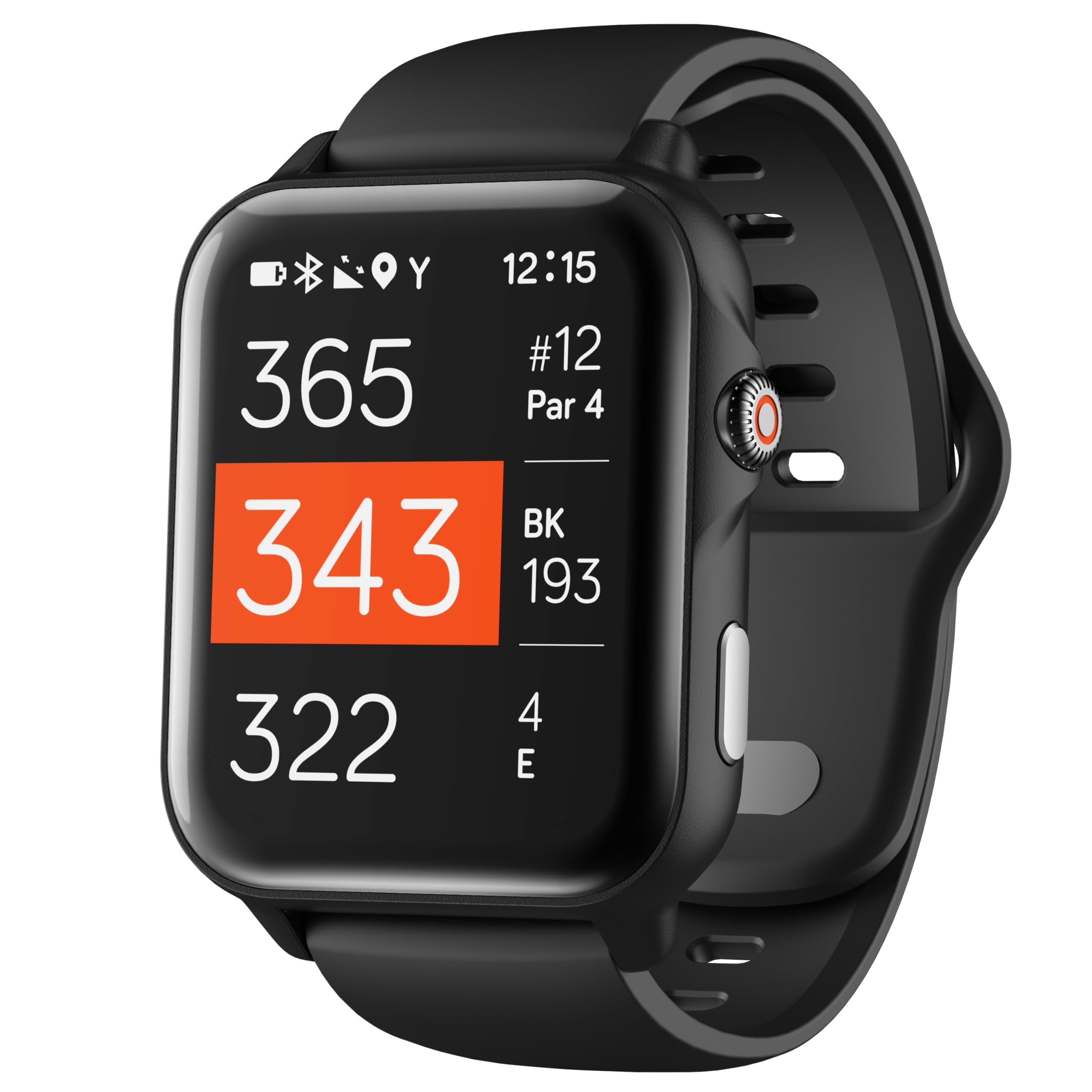 NAVO W1 Golf GPS Watch – Front, Middle & Back Distances, Hazard Tracking, No Sub