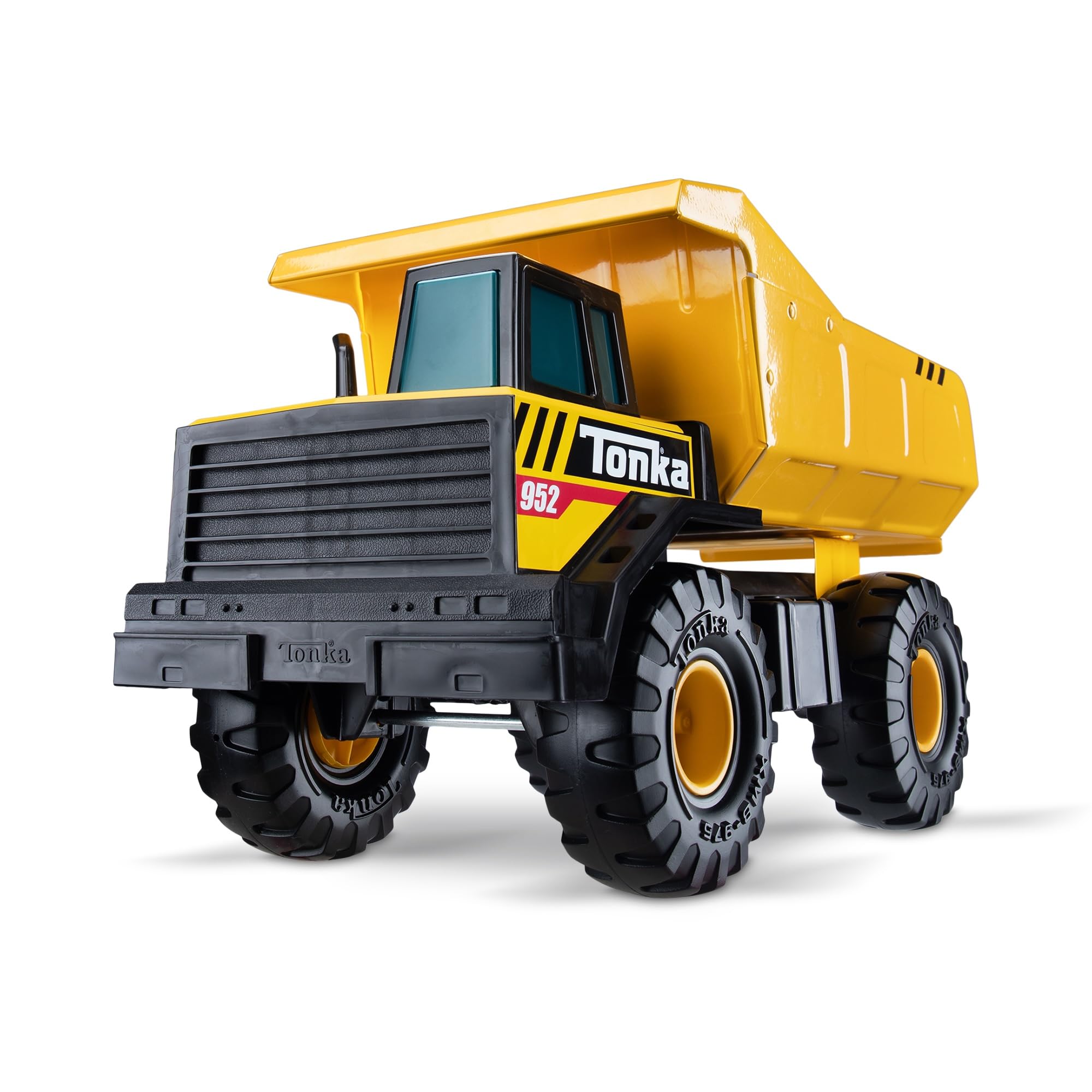 Tonka Steel Classics Mighty Dump Truck - Made with Steel & Sturdy Plastic, Yello