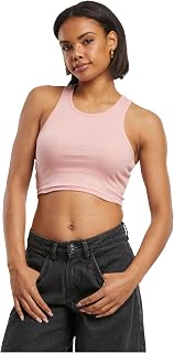Urban Classics Women's Tb1498-ladies Cropped Rib Top Undershirt (Pack of 1)