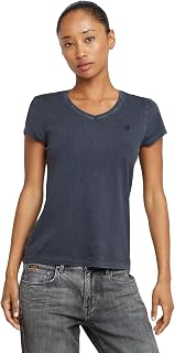 G-Star Eyben Women's Slim V-Neck Top 2.0 T-Shirt (Pack of 1)