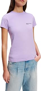 Karl Lagerfeld Jeans Women's Slim Short Sleeve T-Shirt