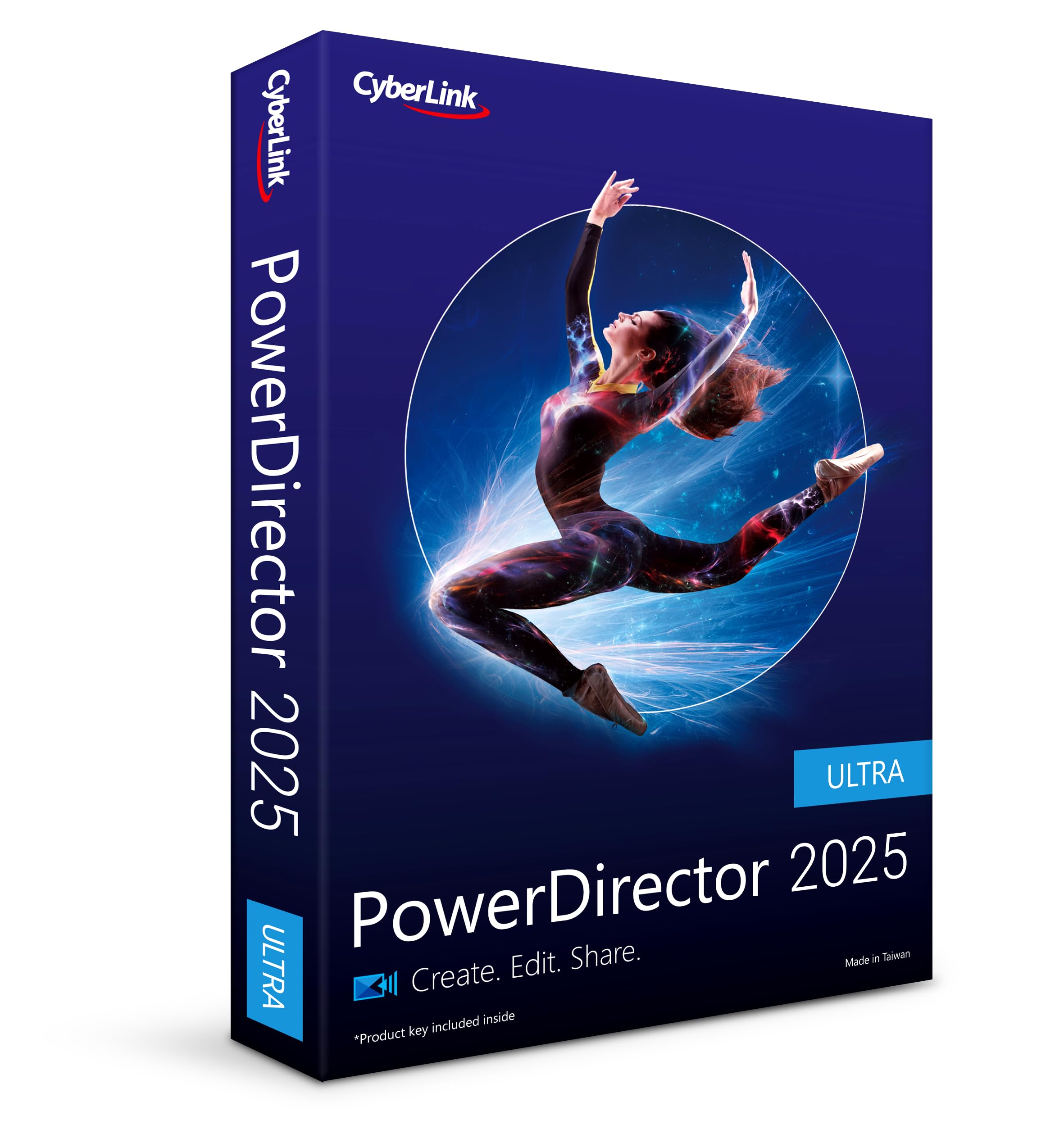 CyberLink PowerDirector 2025 Ultra | Easy AI Video Editing | Easy-to-Use Video E