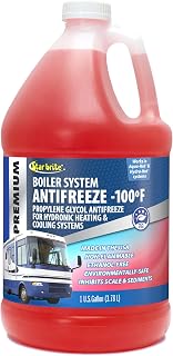 Star Brite Premium -100° Boiler System Antifreeze - Propylene Glycol Heating & Cooling Fluid - Made in USA - 1 Gallon (032700)