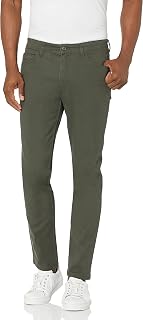 Amazon Essentials Men's Skinny-Fit 5-Pocket Comfort Stretch Chino Trousers