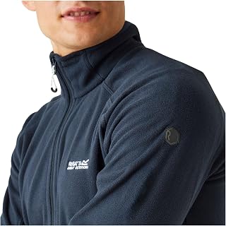 Regatta Mens Hadfield Fleece Full Zip Jacket Anti-Pill Warm Midlayer Top