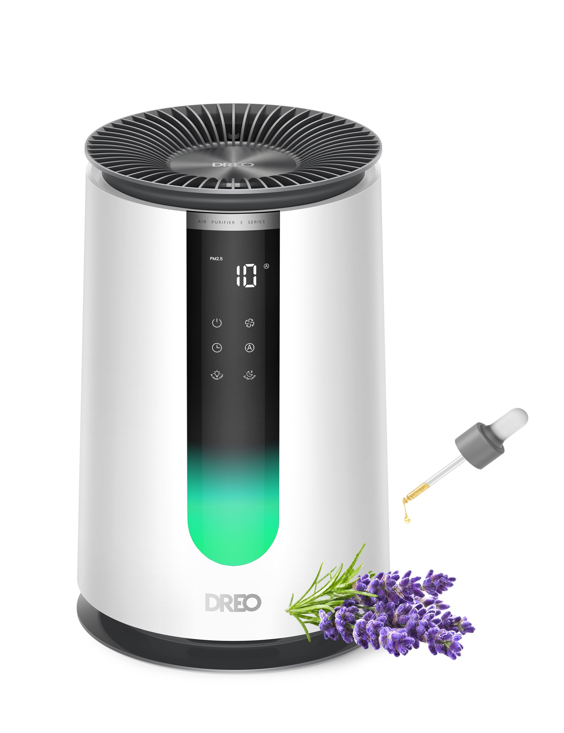 DREO Air Purifier for Home, HEPA Sleep Mode, AHAM VERIFIDE Air Purifiers for Bed
