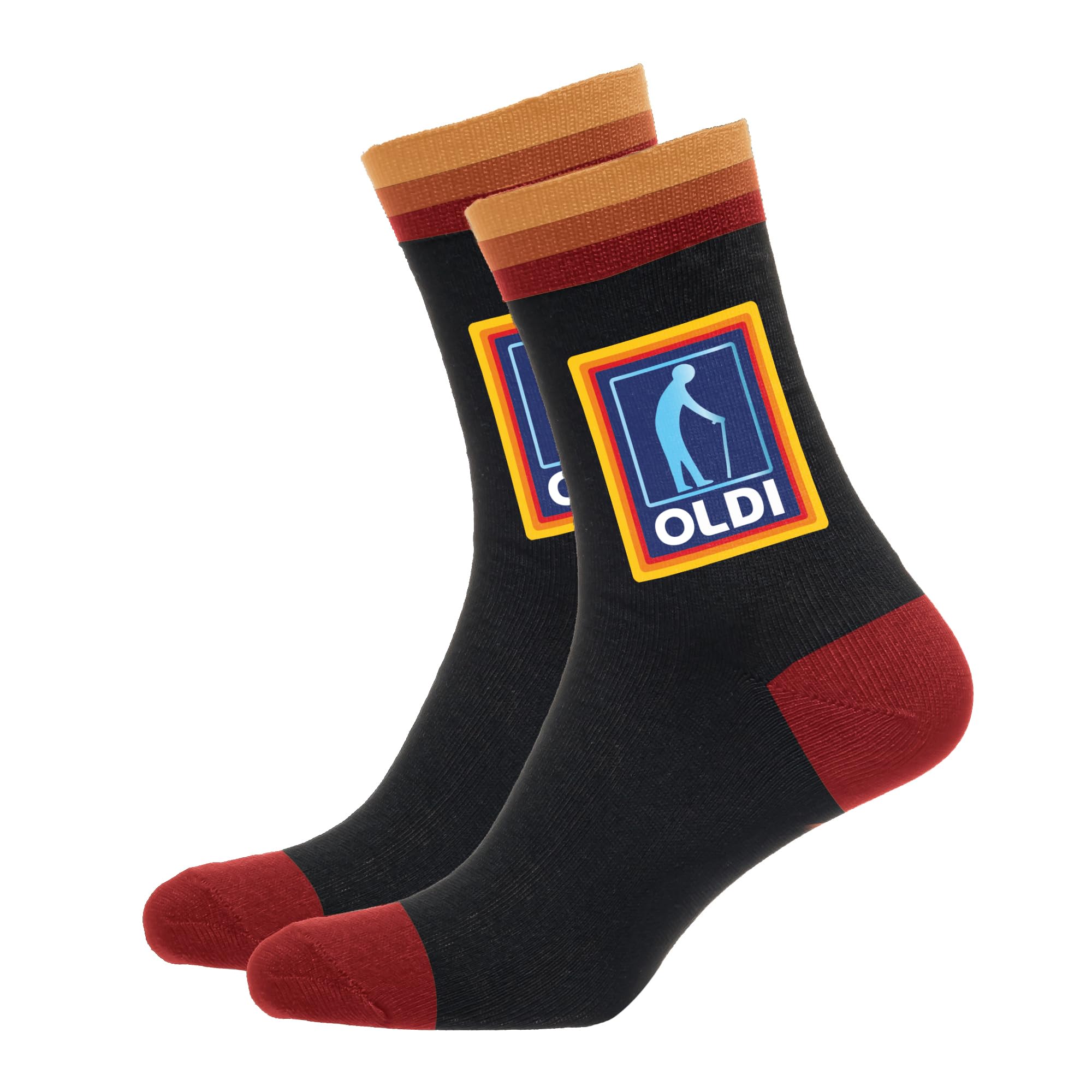 Oldi Mens Funny Socks Funny Gifts for Men Rude Secret Santa Gifts for Men | Size