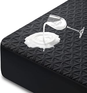 Premium Waterproof Mattress Protector Full Size, Noiseless Deep Pocket