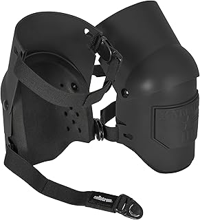 Sellstrom KneePro Professional Construction Kneepads for Work - Men & Women | Knee Pads for Roofing, Flooring, Gardening, Thick Foam Cushion, Heavy-Duty Hard Shell, No-Slip Double Straps & Grip Kneecap