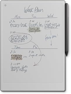 reMarkable Paper Pro with Marker Plus | 11.8” color e ink paper tablet with reading light, digital notebook for writing, reading, and better thinking