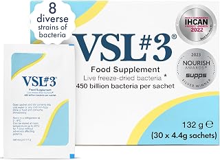 VSL#3 Live Bacteria Supplement - Daily Gut Health Formula, 30 Sachets