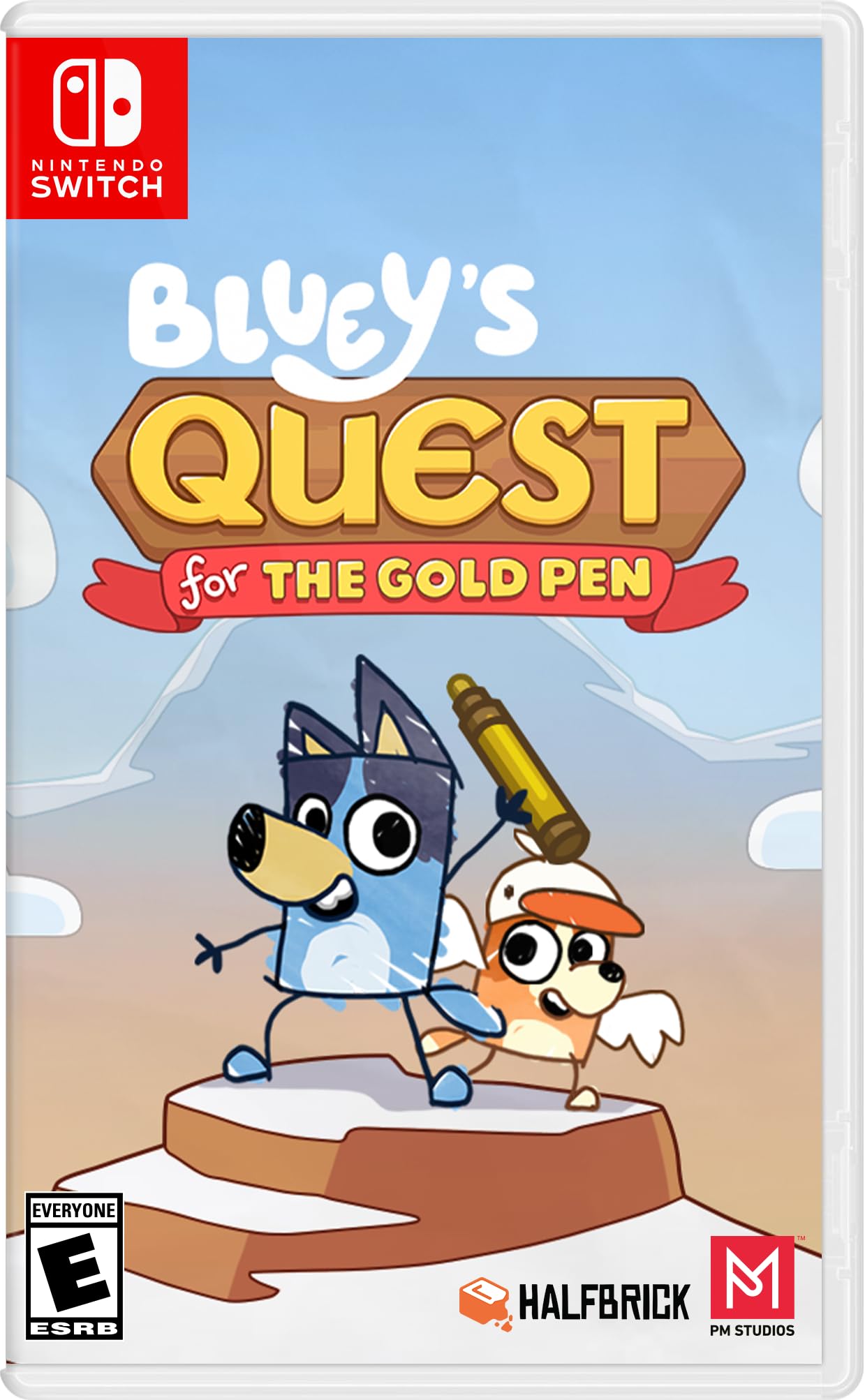 Bluey's Quest for The Gold Pen - Nintendo Switch