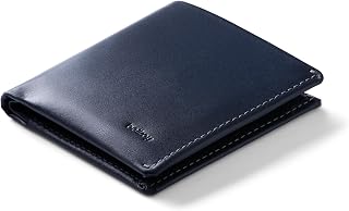 Bellroy Note Sleeve, Slim Leather Wallet - Navy