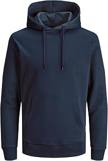 JACK & JONES Plain Hooded Sweatshirt