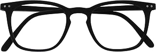 OPULIZE Bex Men's Reading Glasses Large Designer Style Matte Black R64-1 +1.50
