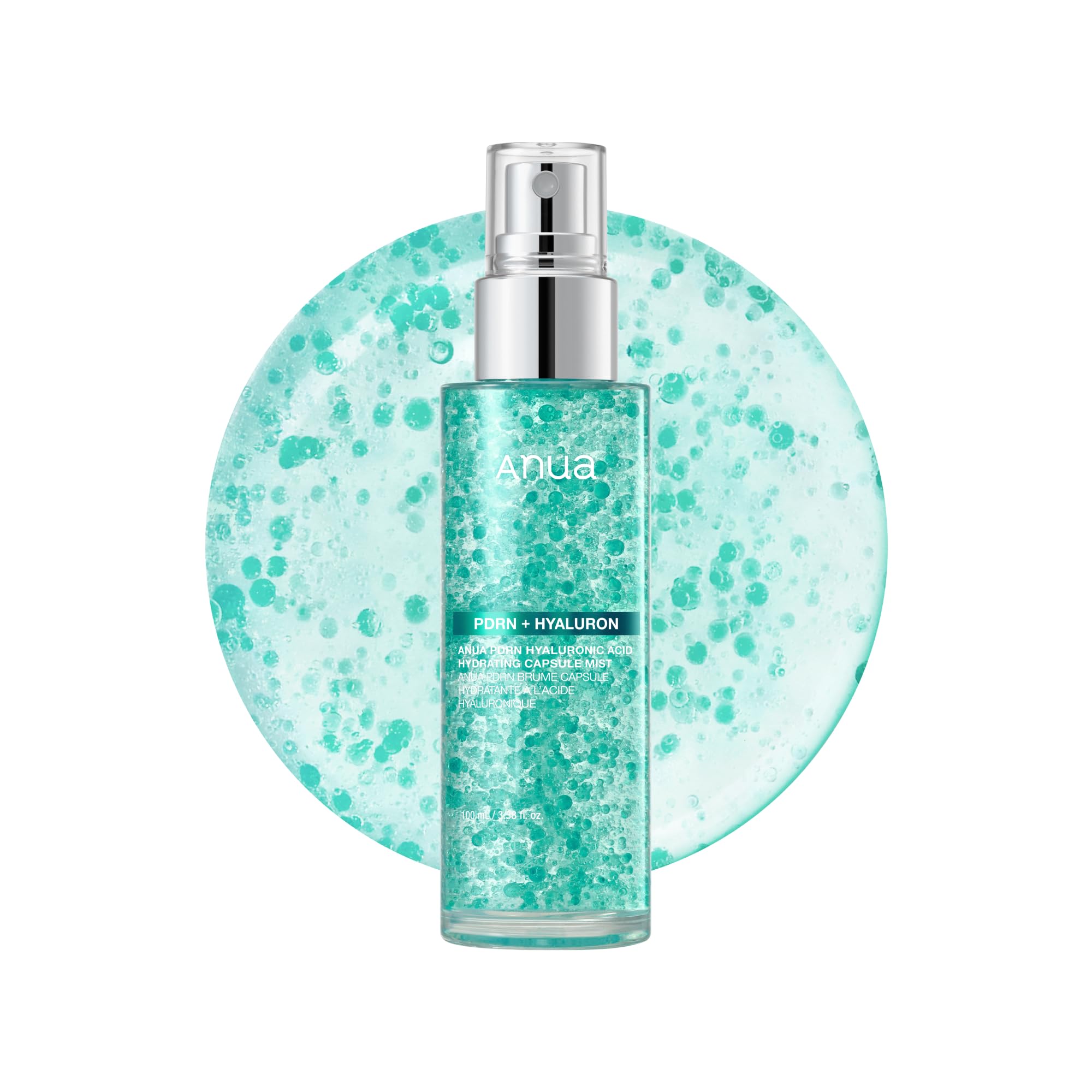 Anua PDRN Collagen Glow Facial Serum Spray, 3.38 fl oz | Hydrating Face Mist, Hy