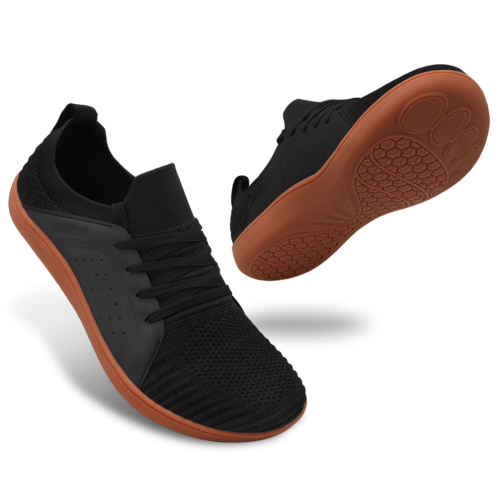 relxfeet Men's Barefoot Shoes Wide Toe Box Zero Drop