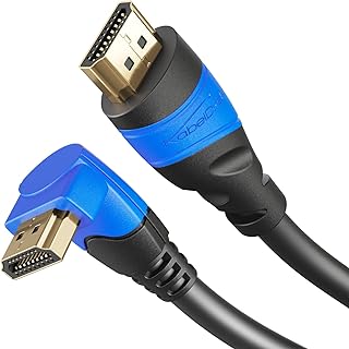 KabelDirekt – 270° angled 8K/4K HDMI Cable – 2m