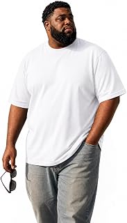 Premium Big & Tall Unisex Oversized T Shirt – Heavyweight 240 GSM Cotton Essential Tee