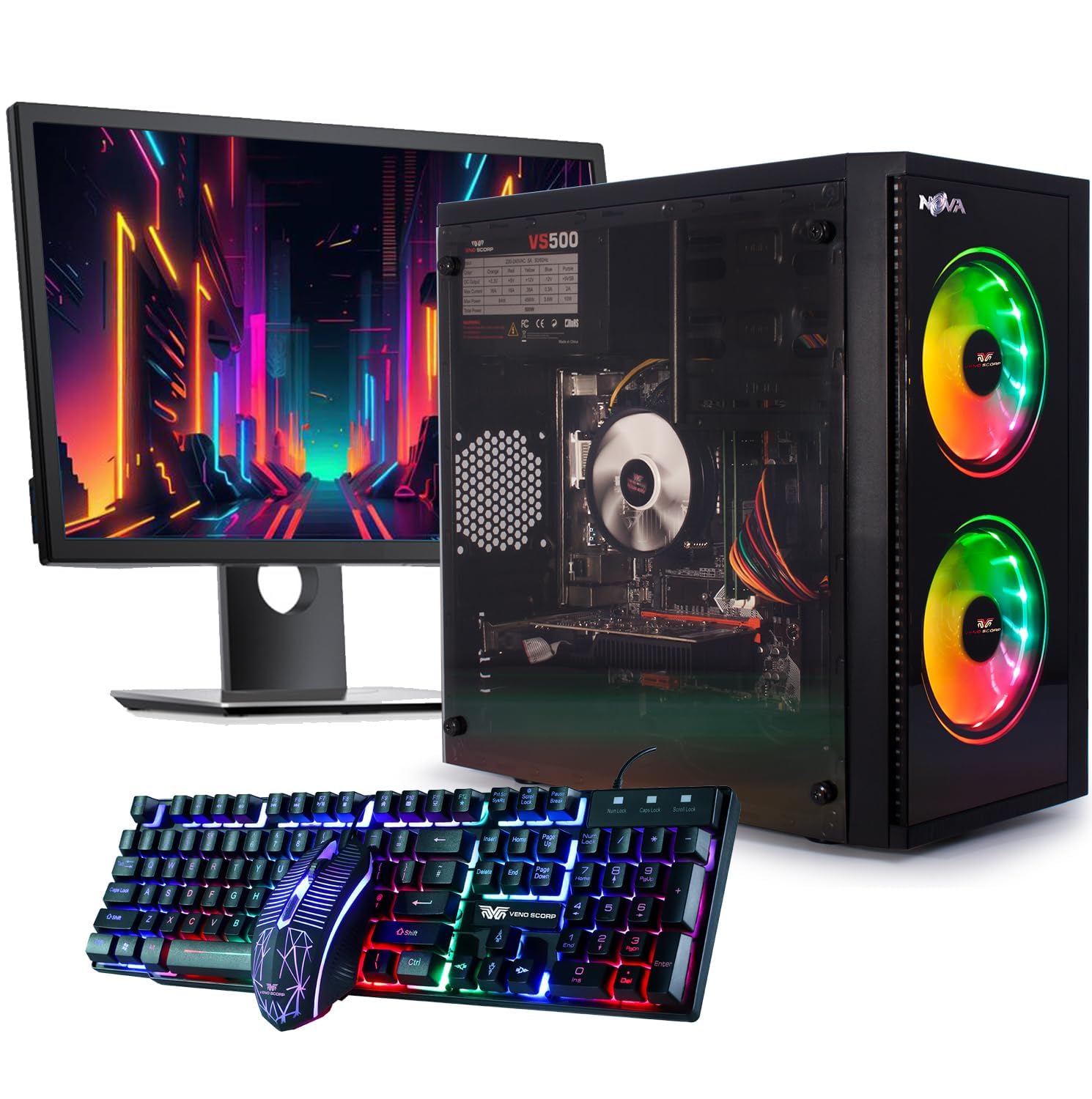 Veno Scorp Gaming PC Bundle i3 GTX 750 4GB 8GB RAM 500GB HDD NOVA | Built for sm