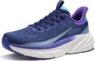 SMILIN Women's Slip On Walking Shoes with Arch Support, Comfortable Lightweight Cushion Sneakers for Standing All Day Work, Non Slip Breathable Running Tennis Shoes Fashion Sneakers for Casual Gym