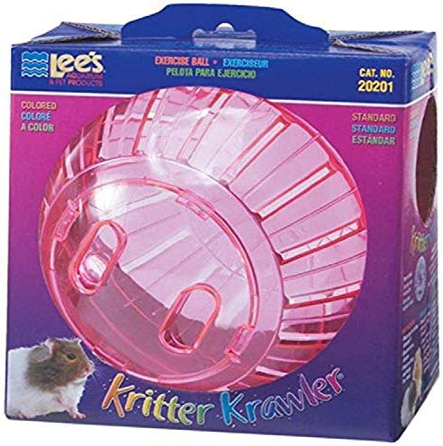 Lee's Kritter Krawler Standard Exercise Ball, 7", Colored, Colors May Vary