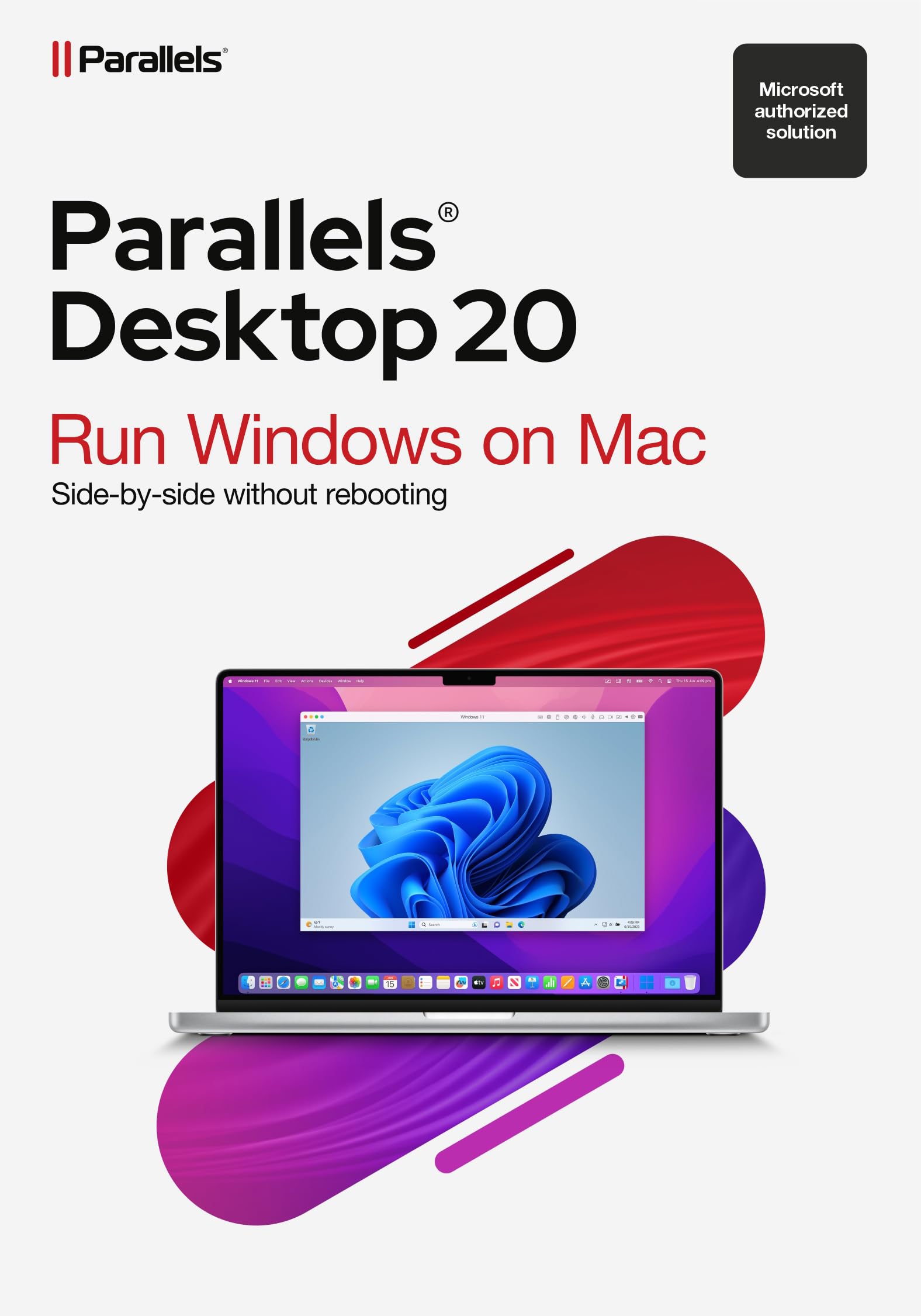 Parallels Desktop 20 for Mac, Run Windows on Mac, Perpetual, Digital download