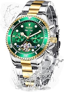 OLEVS Men Waterproof Luminous Automatic Date Minimalist Analog Quartz Watch