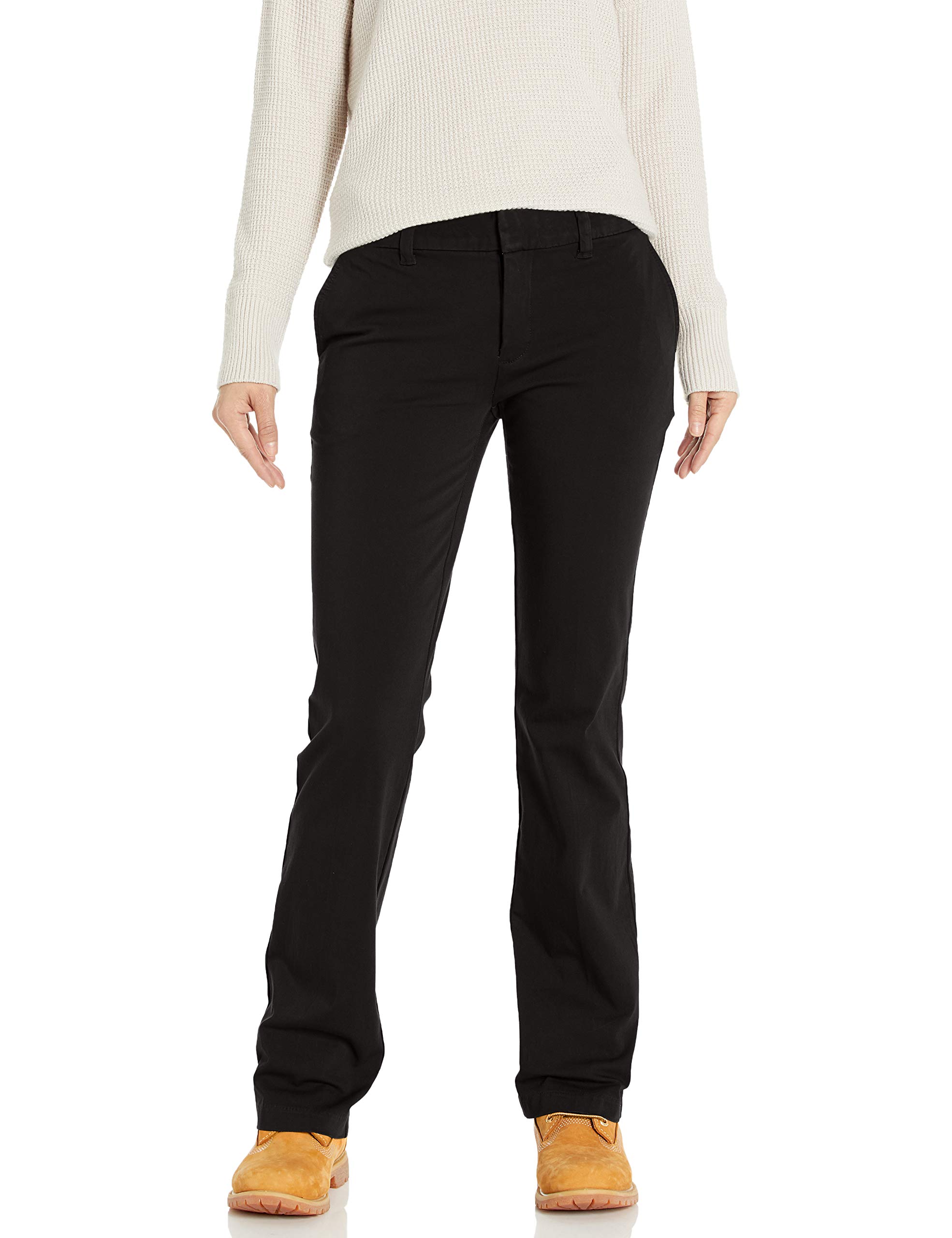 Dickies Women's Bootcut Twill Trousers Perfect Fit Work