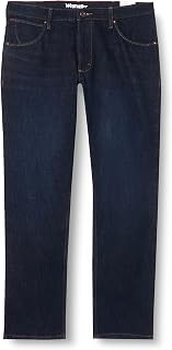 Wrangler - Mens Jeans - Regular Fit - Red Kabel - Darkstone