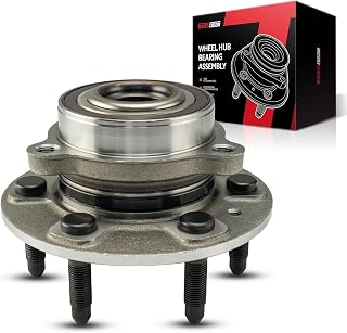 Torchbeam 515197 4WD Front Wheel Bearing Hub Assembly for Silverado 1500 | for 2019-2022 Chevy Silverado 1500, 2019-2022 GMC Sierra 1500, 2021-2022 Chevy Tahoe, 2021-2022 GMC Yukon, 6 Lugs 1pc