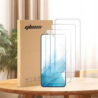 3 pack designed for Samsung Galaxy S21 Plus 5G Tempered Glass, Scratch Resistant, Bubble Free, Super Resistant (0.26mm HD Ultra Clear) 9H Hardness Glass