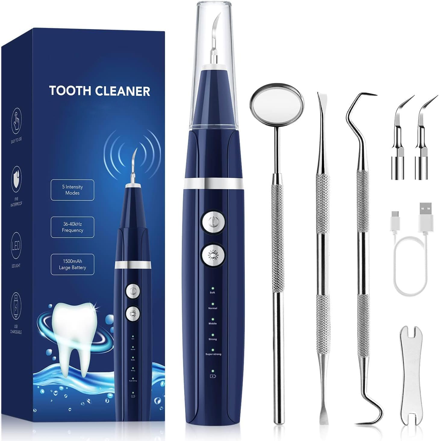 Plaque Remover for Teeth - Tartar Remover for Teeth, Dental Calculus Remover Tee