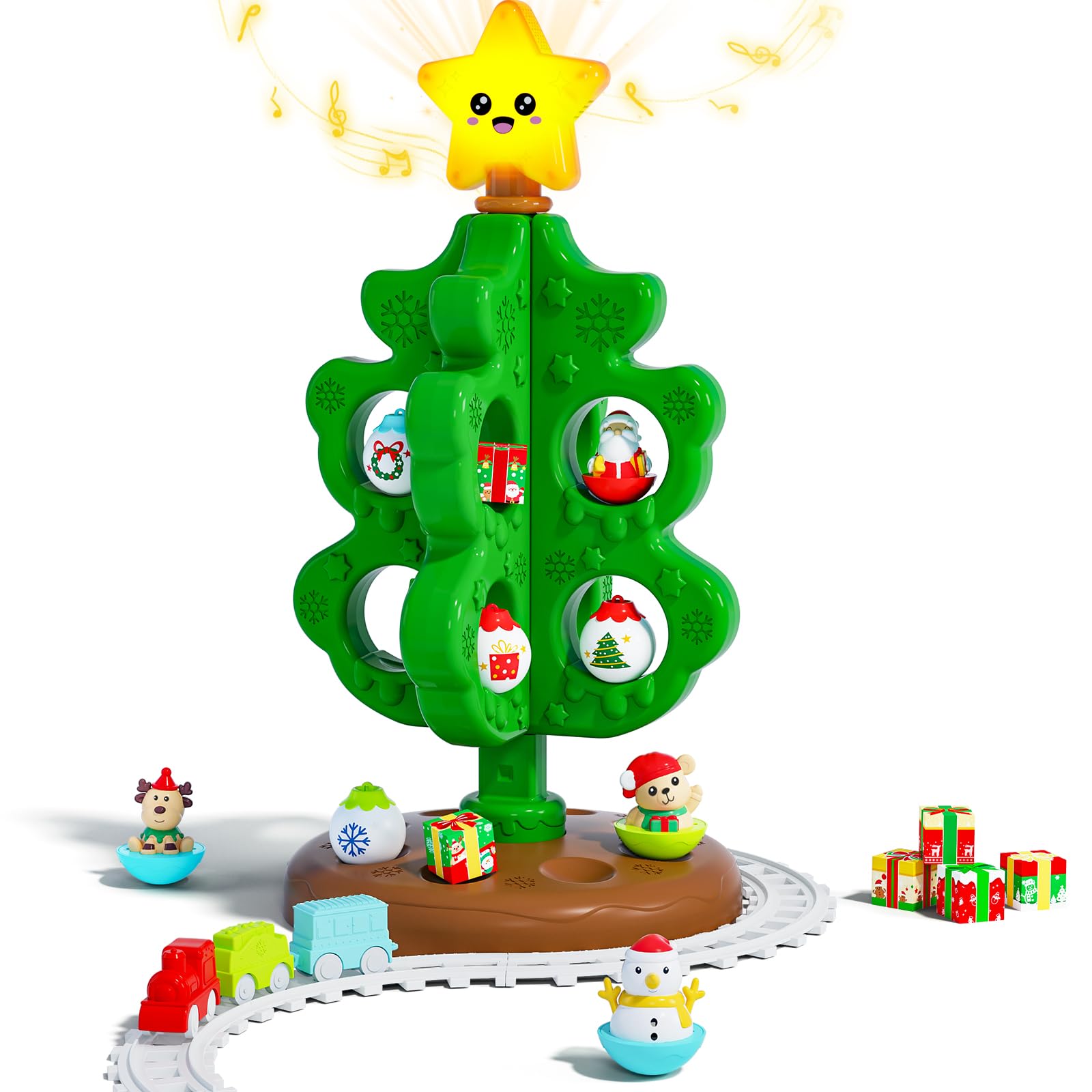 My First Christmas Tree Birthday Xmas Gifts for Little Kids | Musical Light Up M
