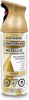 Rust-Oleum Universal Enamel Metallic Finish Pure Gold 312g