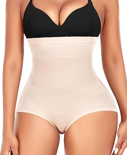YARRCO Women's Invisible Slimming Shapewear Panties Shaping Belly Flat Abdomen High Waist Postpartum Girdle