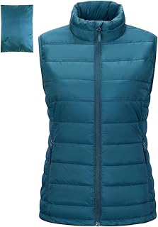 Outdoor Ventures Womens Puffer Gilet Packable Quilted Vest