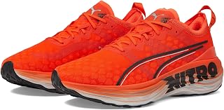 PUMA Foreverrun Nitro Silver, Cherry Tomato PUMA Black, 40.5 EU