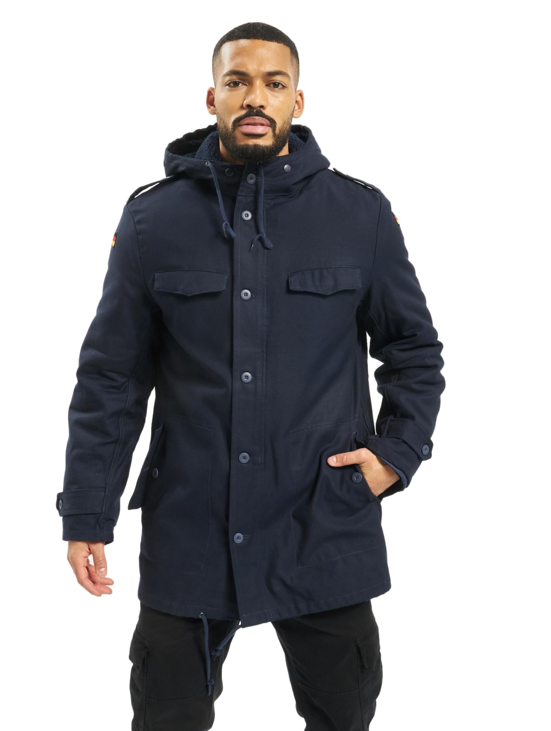 Brandit Men's Bw Parka Flag BW Parka Flag