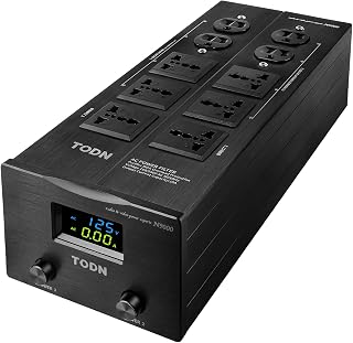 TODN Power Conditioner for Electronic Equipment - CE-EMC/LVD/RoHS Certified | Clean up Power/Noise Reduction/Surge Protection/Improved Performance - N9000