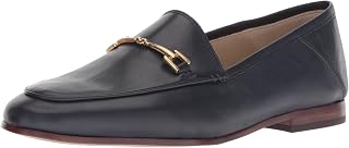 Sam Edelman Women's Loraine Loafer, Baltic Navy Leather, 8 W US